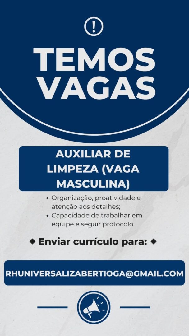 Vagas 31/03/2026 Baixada Santista