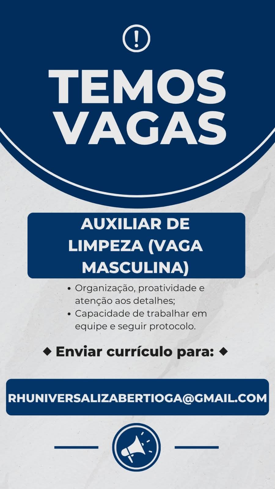 Vagas 31/03/2026 Baixada Santista