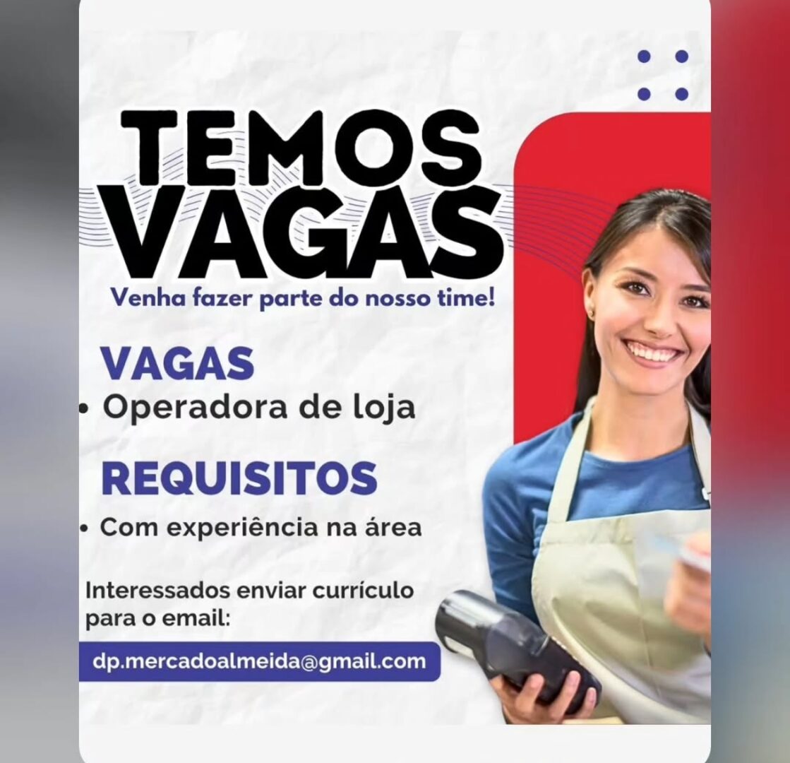 Vagas 31/03/2026 Baixada Santista