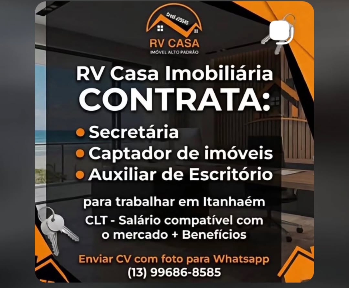 Vagas 31/03/2026 Baixada Santista