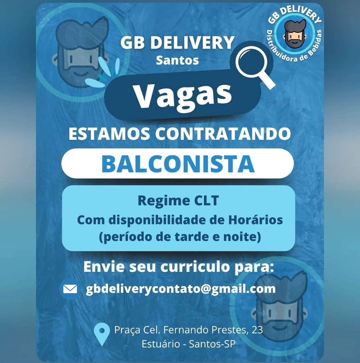 Vagas 31/03/2026 Baixada Santista