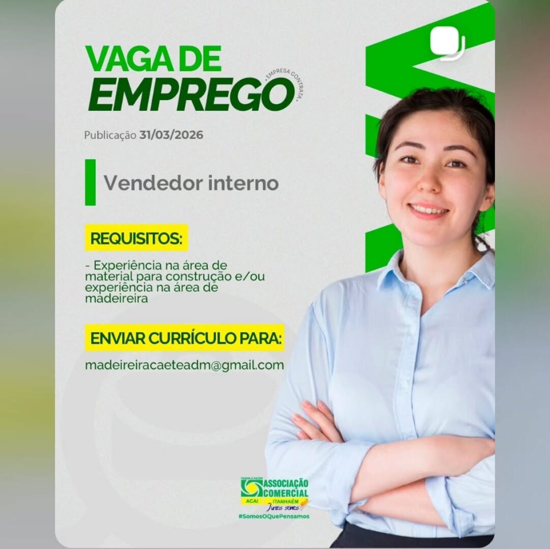 Vagas 31/03/2026 Baixada Santista