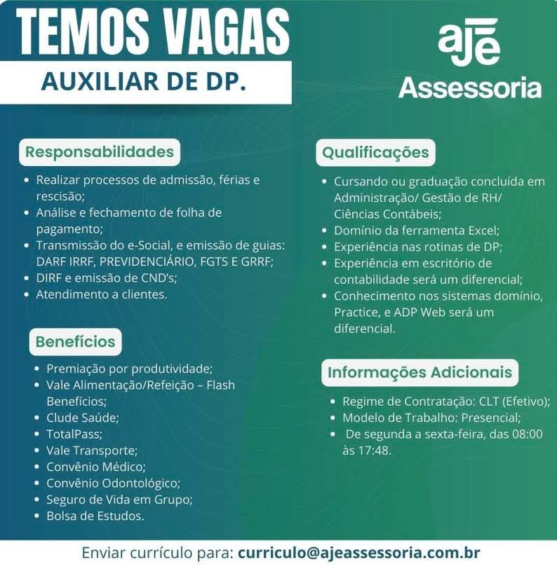 Vagas 03/04/2026 Baixada Santista