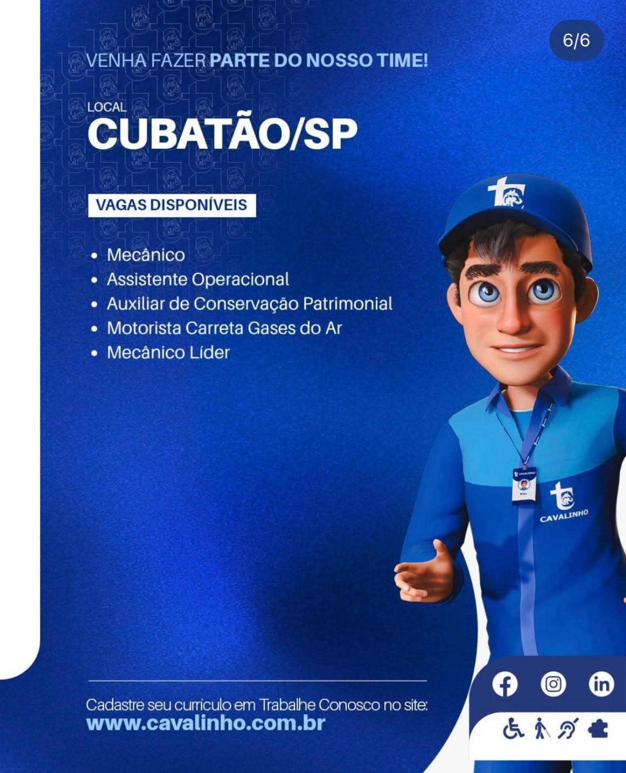 Vagas 03/04/2026 Baixada Santista