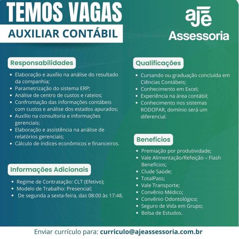 Vagas 03/04/2026 Baixada Santista