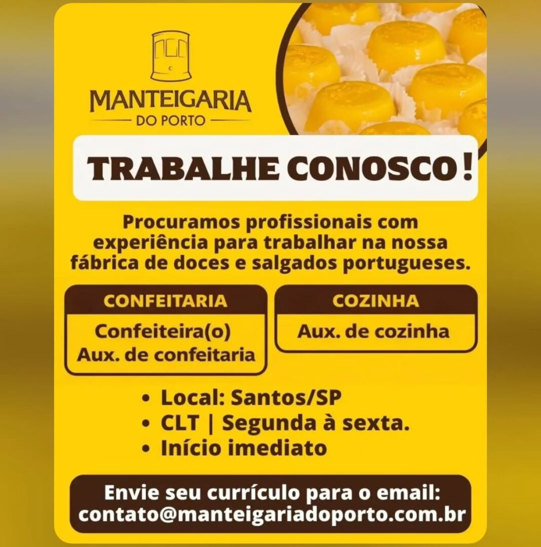 Vagas 03/04/2026 Baixada Santista