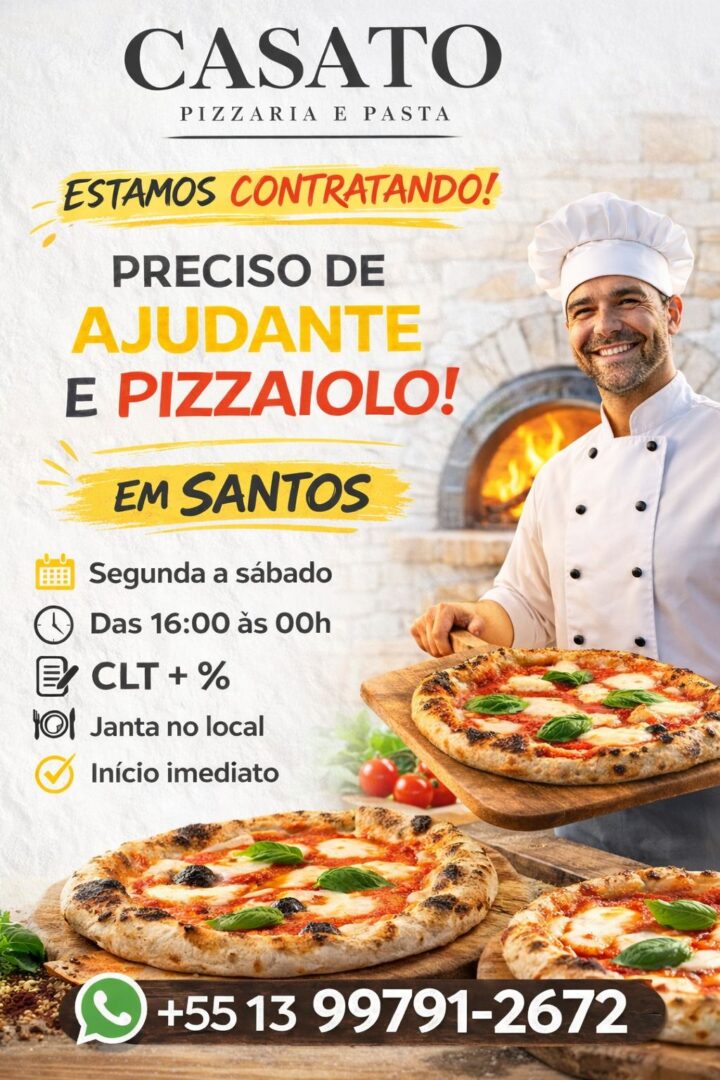 Vagas 04/04/2026 Baixada Santista