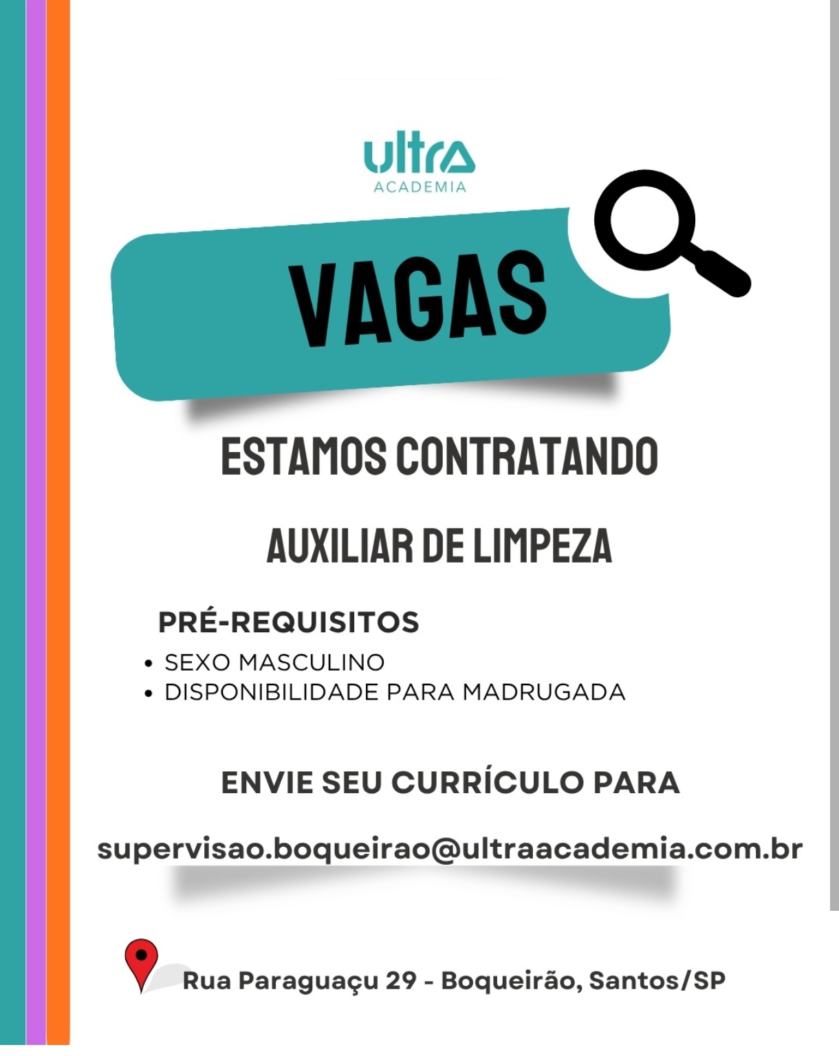 Vagas 06/04/2026 Baixada Santista