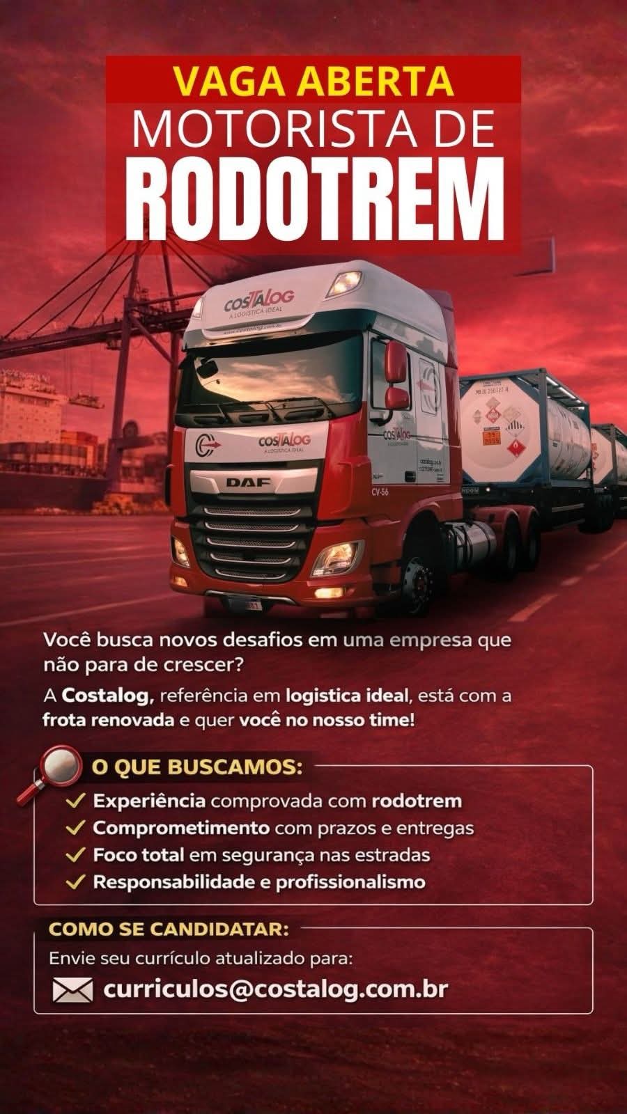 Vagas 06/04/2026 Baixada Santista