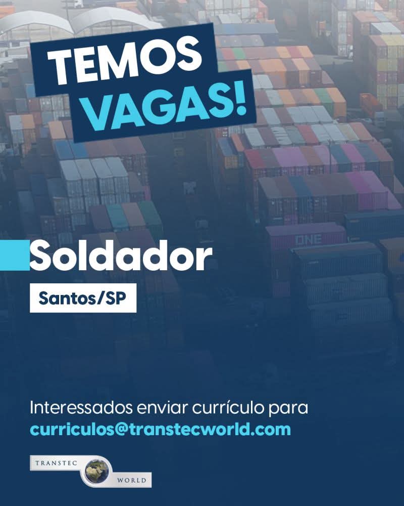 Vagas 06/04/2026 Baixada Santista