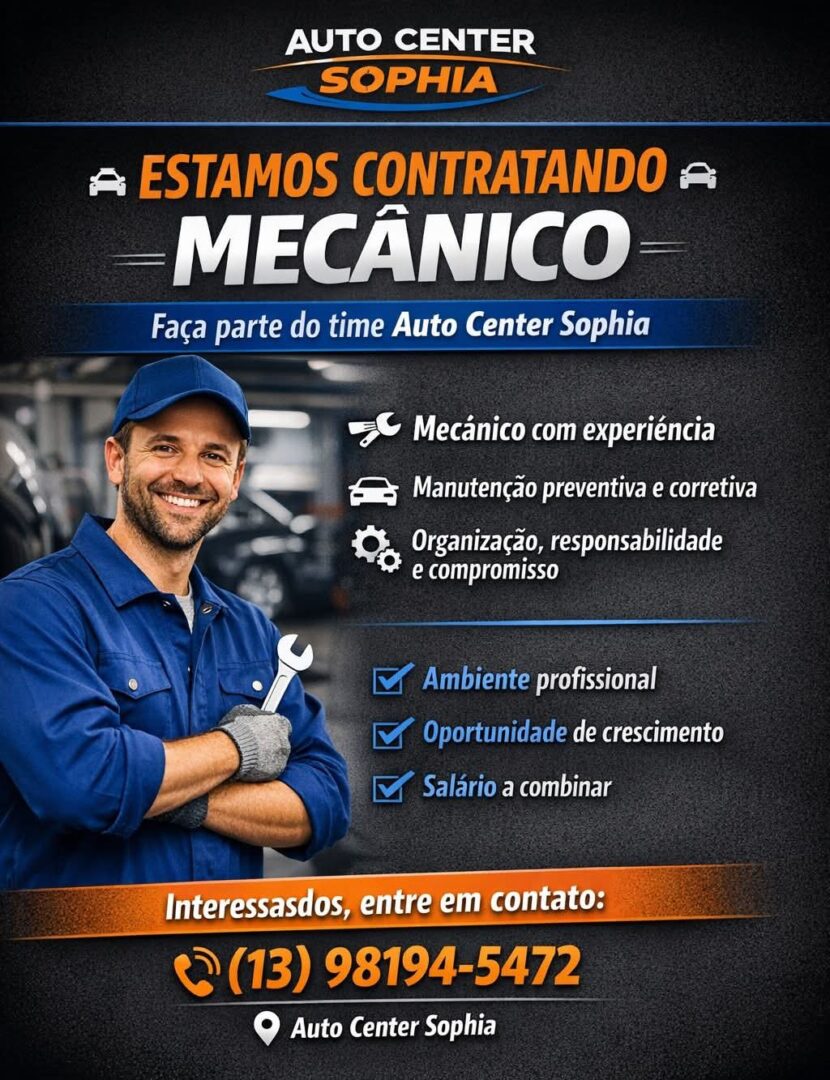 Vagas 06/04/2026 Baixada Santista