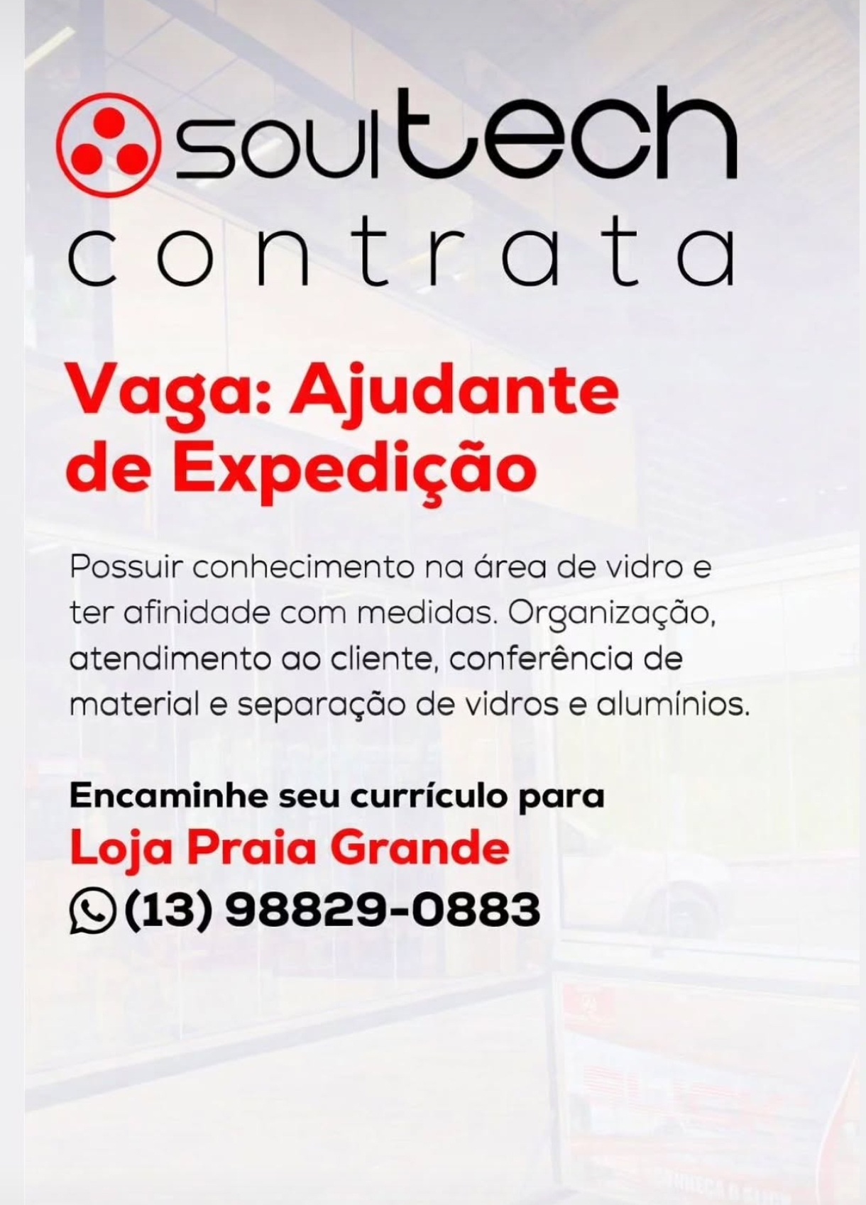 Vagas 06/04/2026 Baixada Santista