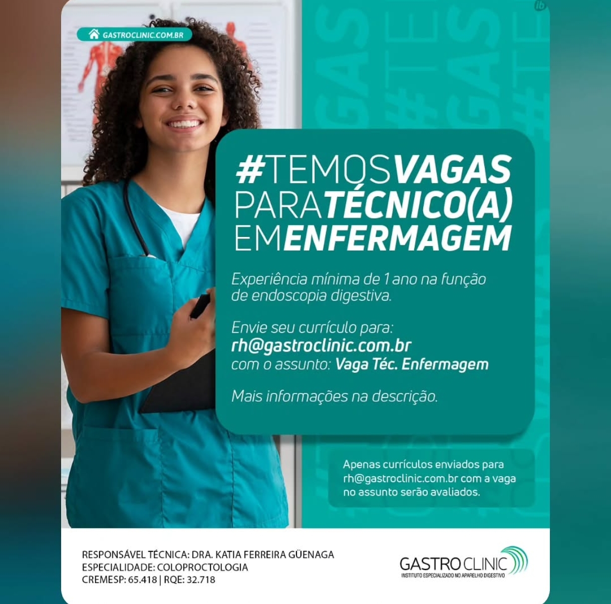 Vagas 06/04/2026 Baixada Santista