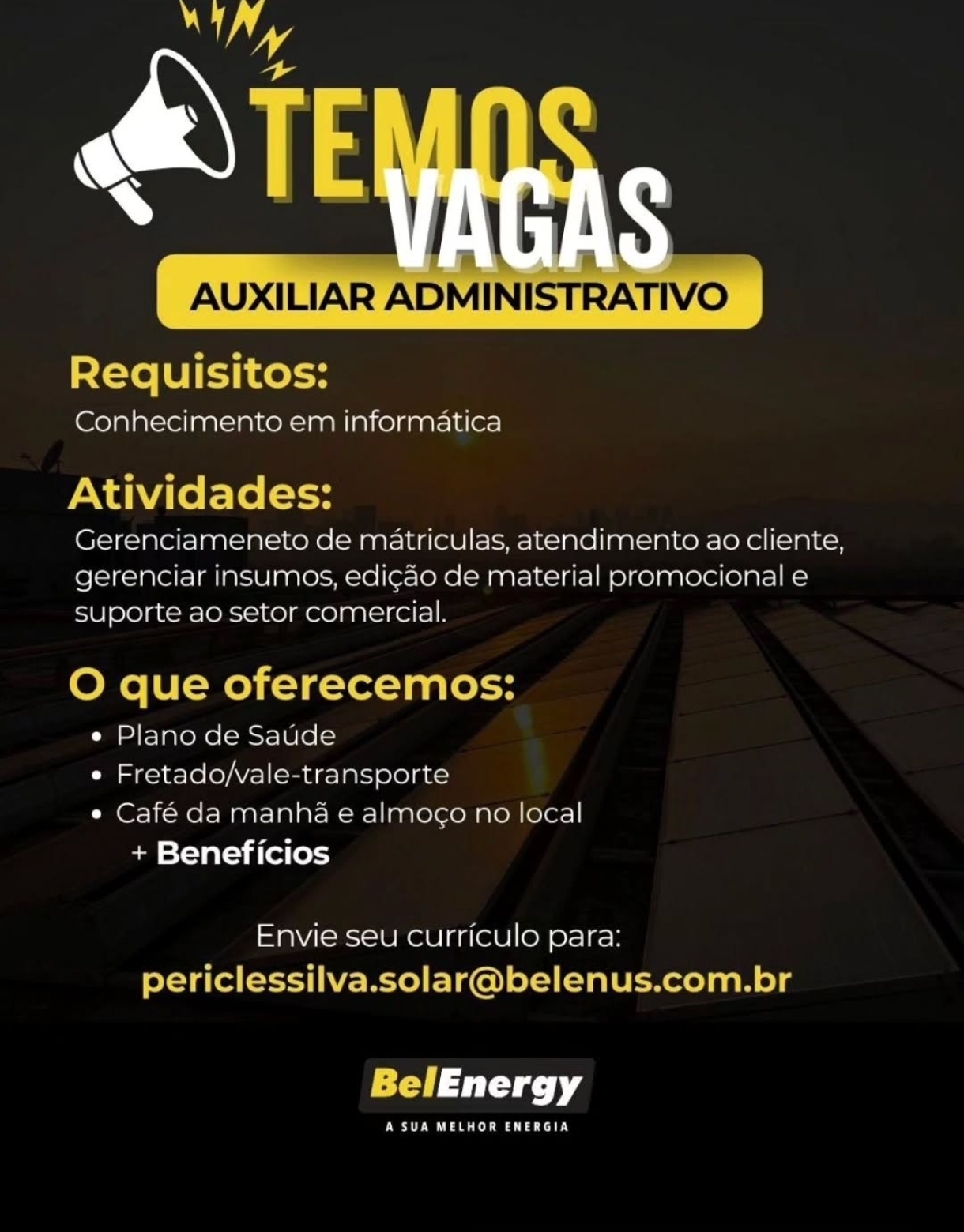 Vagas 07/04/2026 Baixada Santista