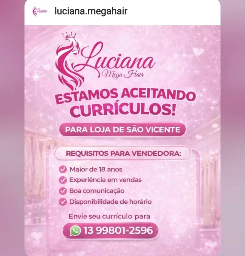 Vagas 08/04/2026 Baixada Santista