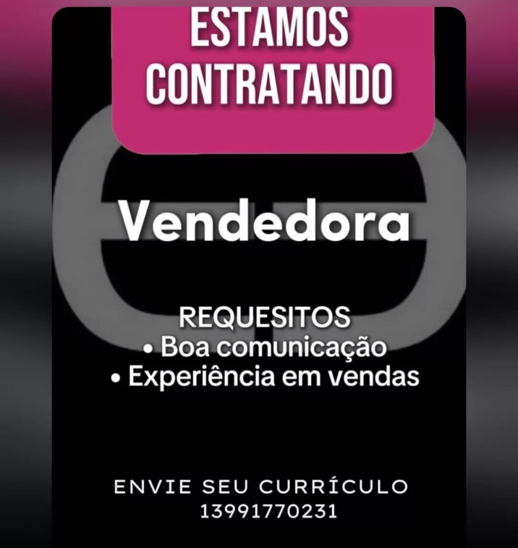 Vagas 08/04/2026 Baixada Santista