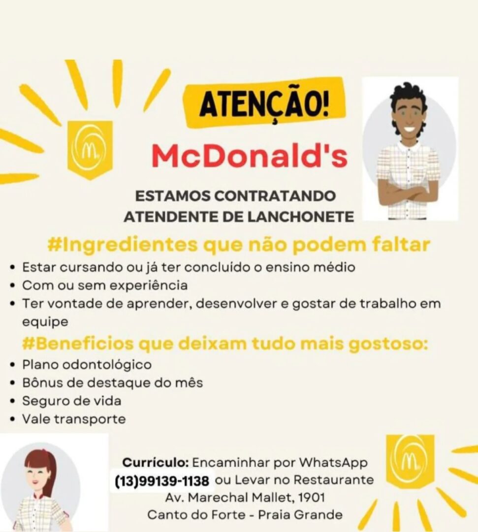 Vagas 08/04/2026 Baixada Santista