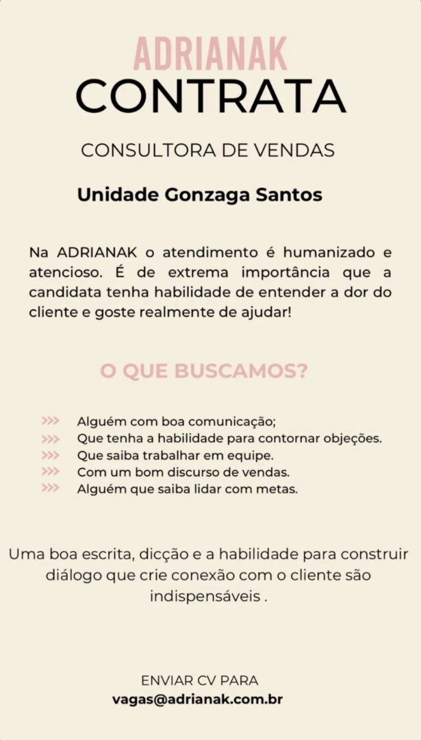 Vagas 09/04/2026 Baixada Santista