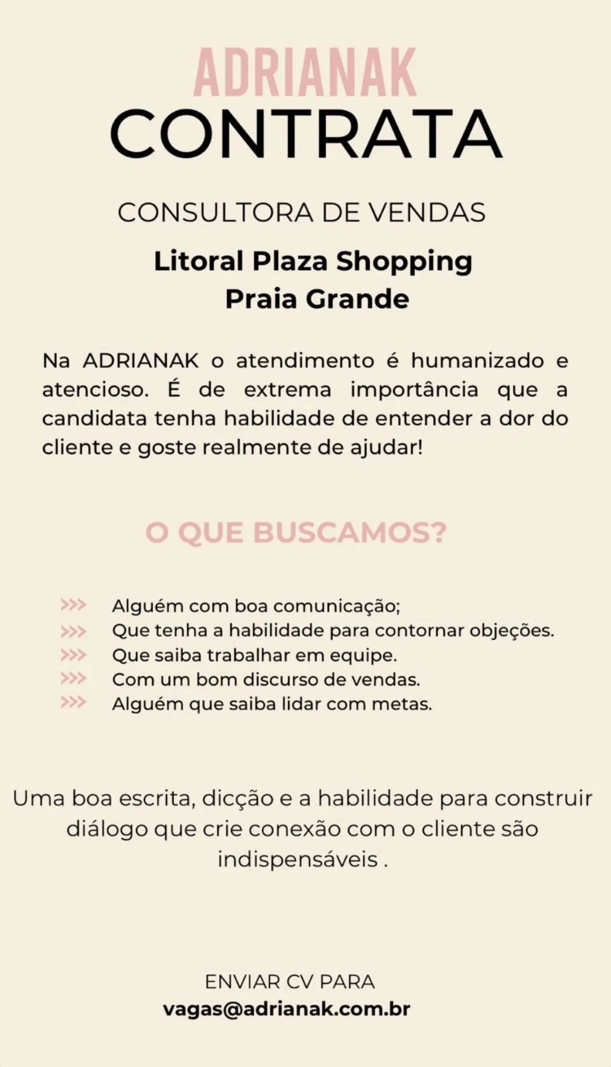 Vagas 09/04/2026 Baixada Santista