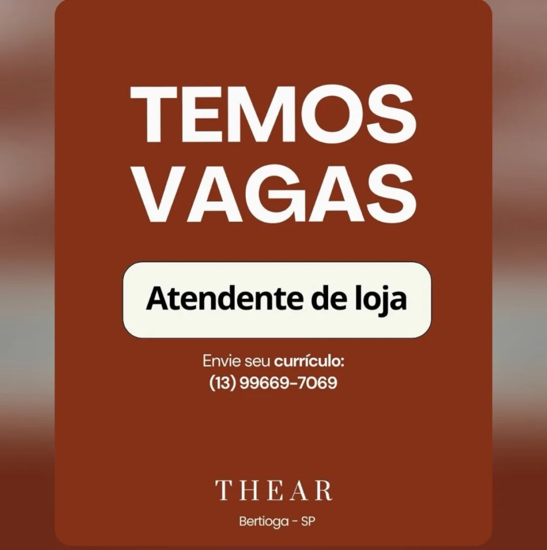 Vagas 10/04/2026 Baixada Santista