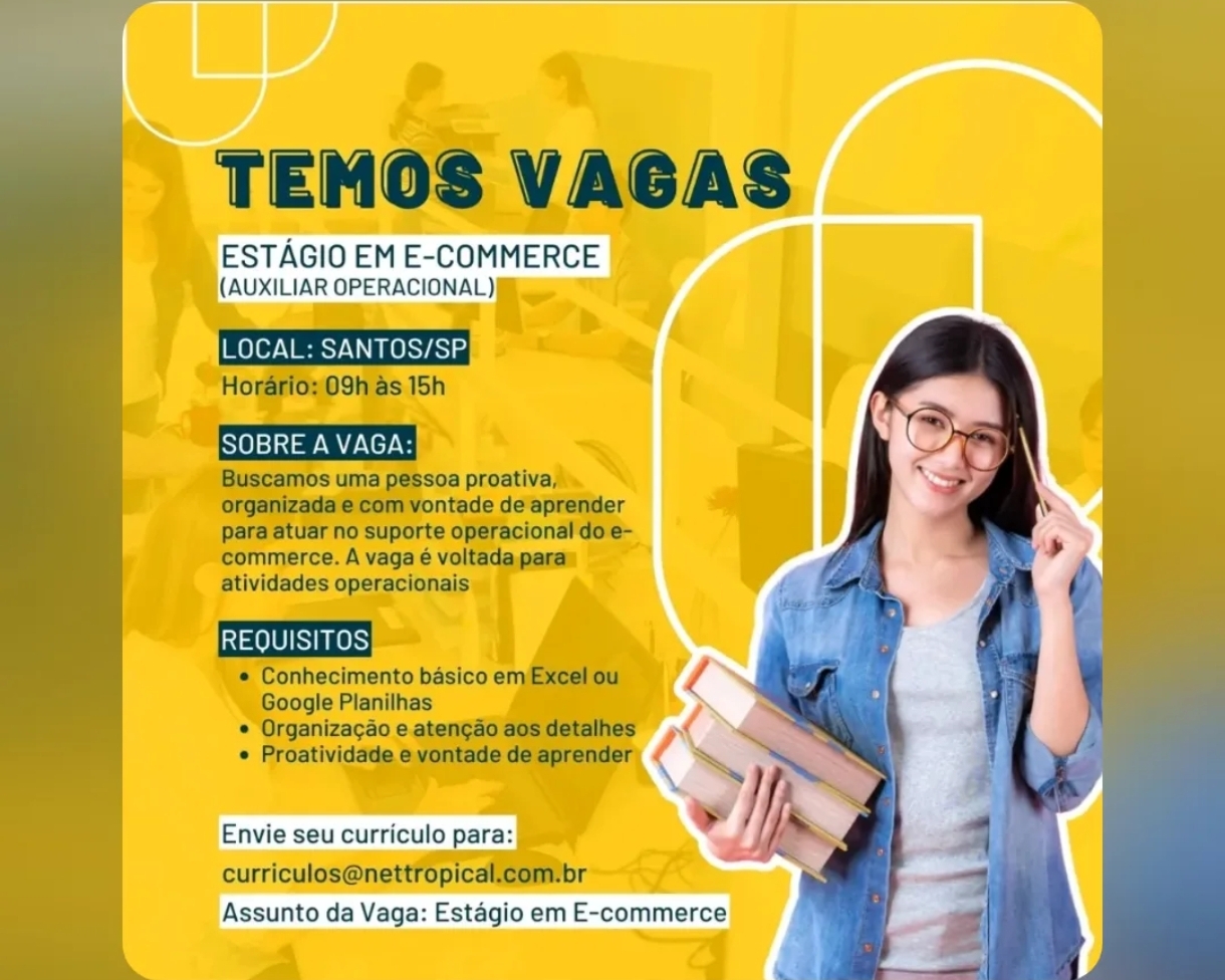 Vagas 10/04/2026 Baixada Santista