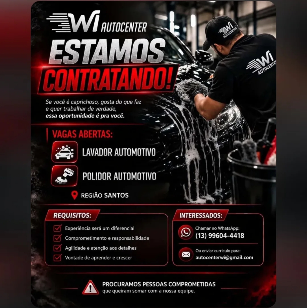 Vagas 10/04/2026 Baixada Santista