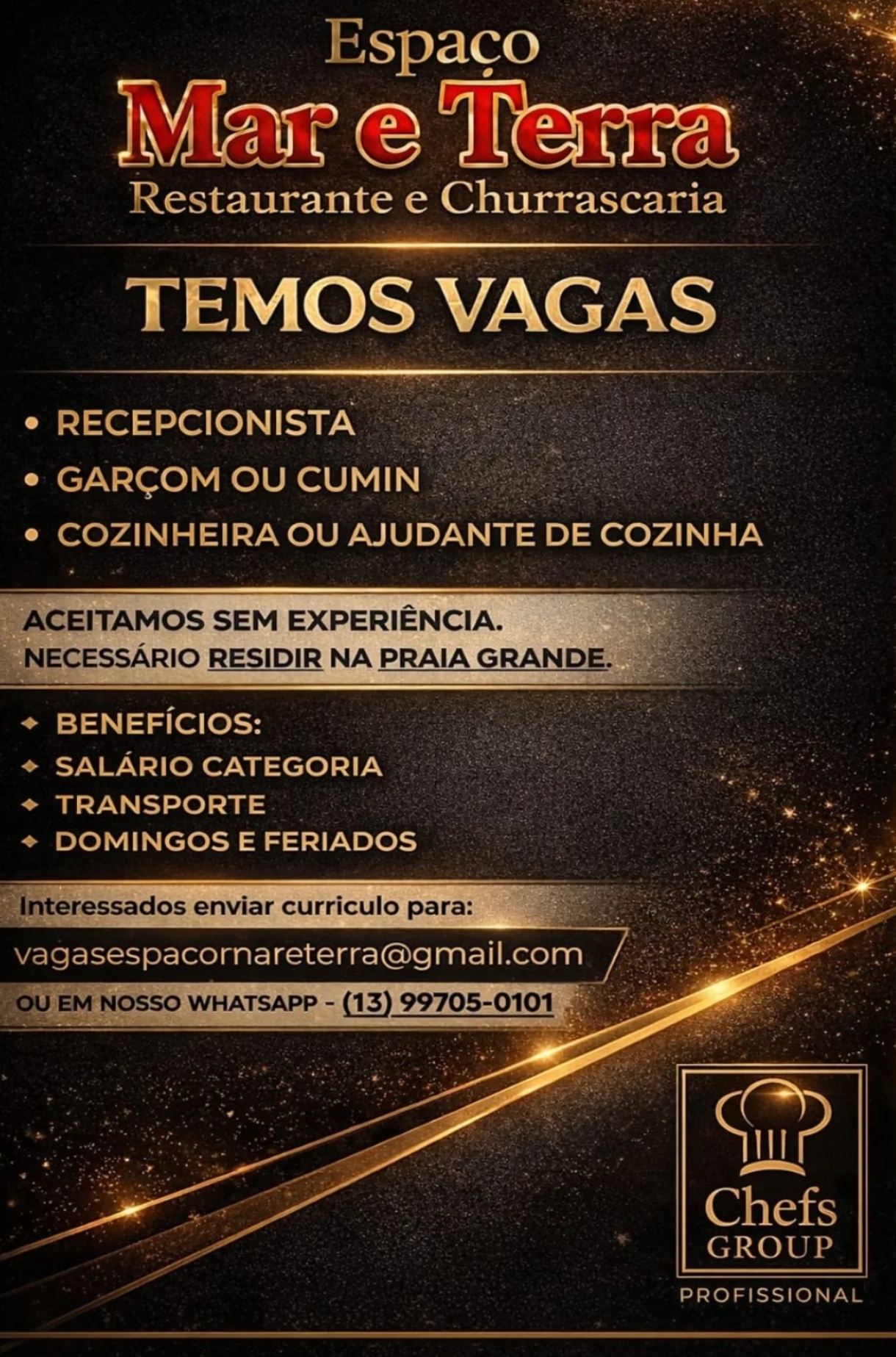 Vagas 11/04/2026 Baixada Santista