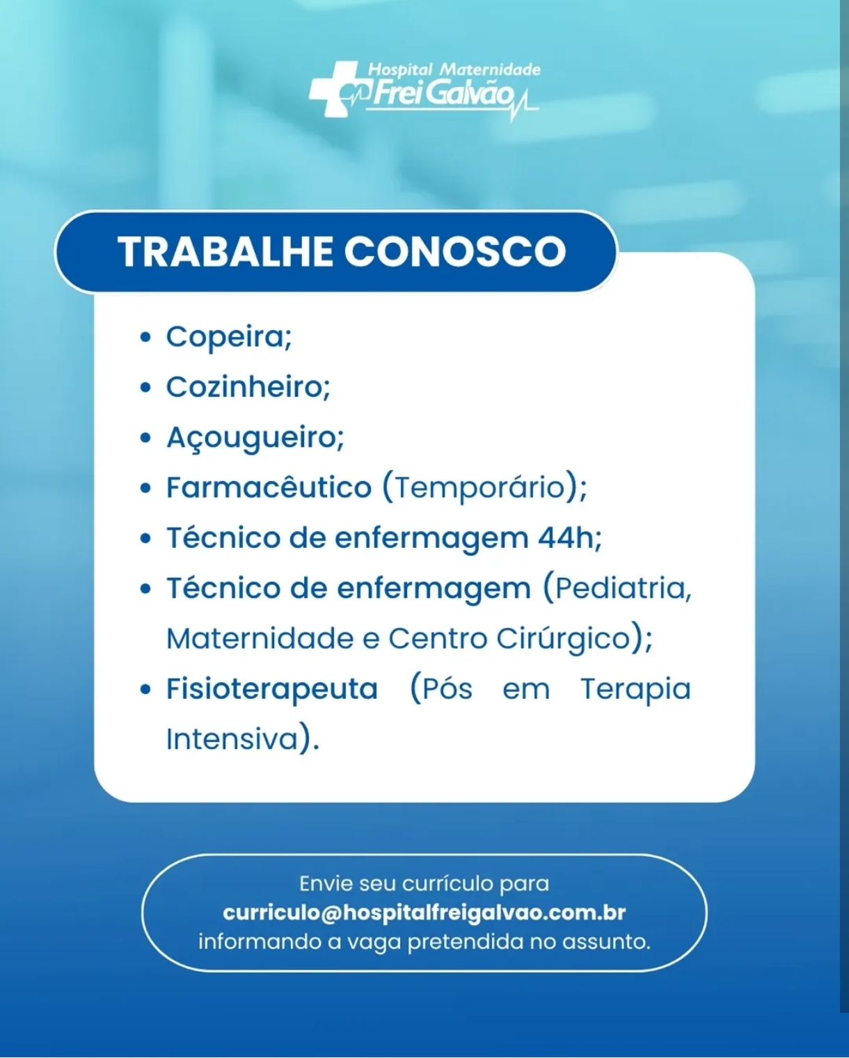 Vagas 12/04/2026 Baixada Santista