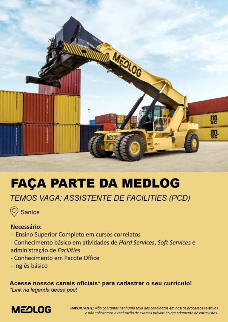 Vagas 13/04/2026 Baixada Santista