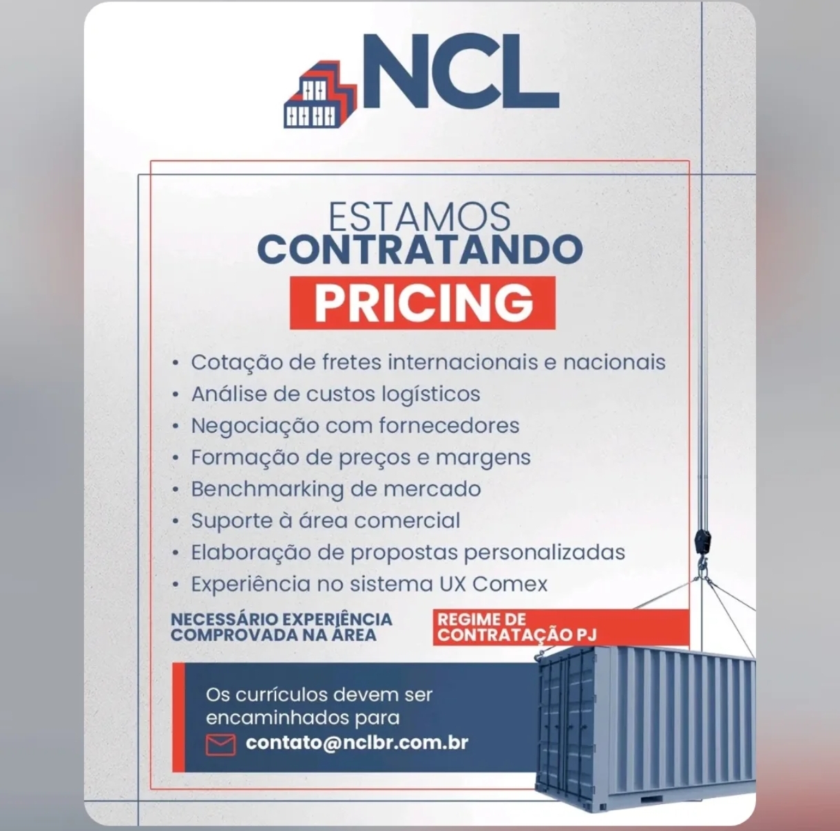 Vagas 13/04/2026 Baixada Santista