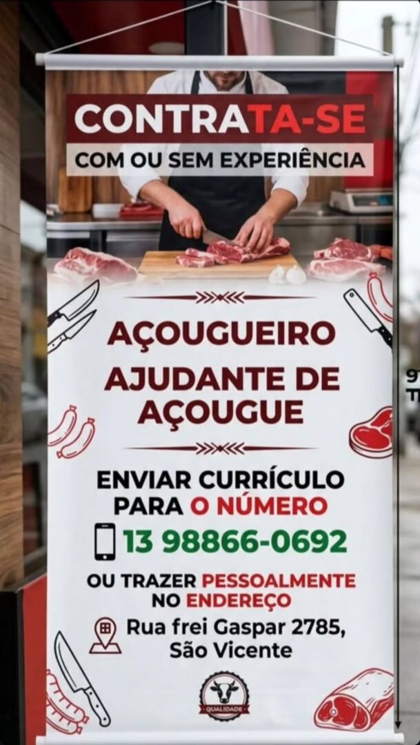 Vagas 13/04/2026 Baixada Santista