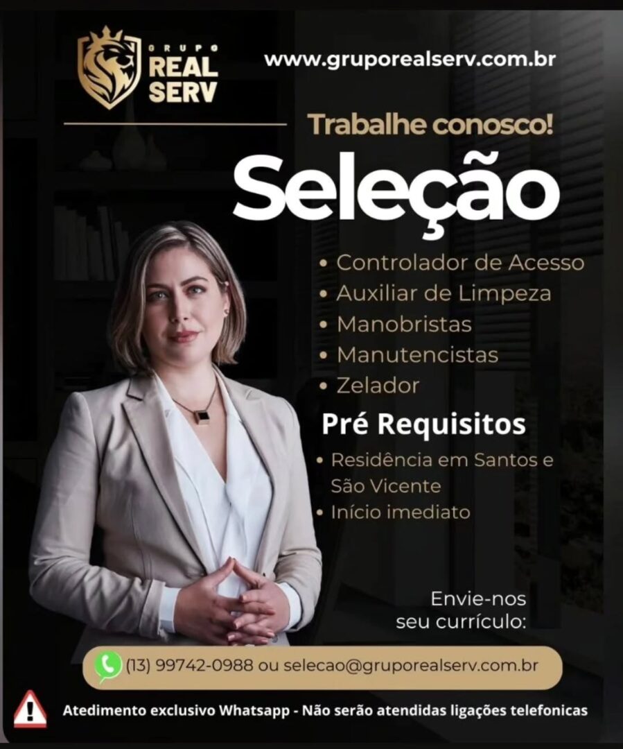 Vagas 14/04/2026 Baixada Santista