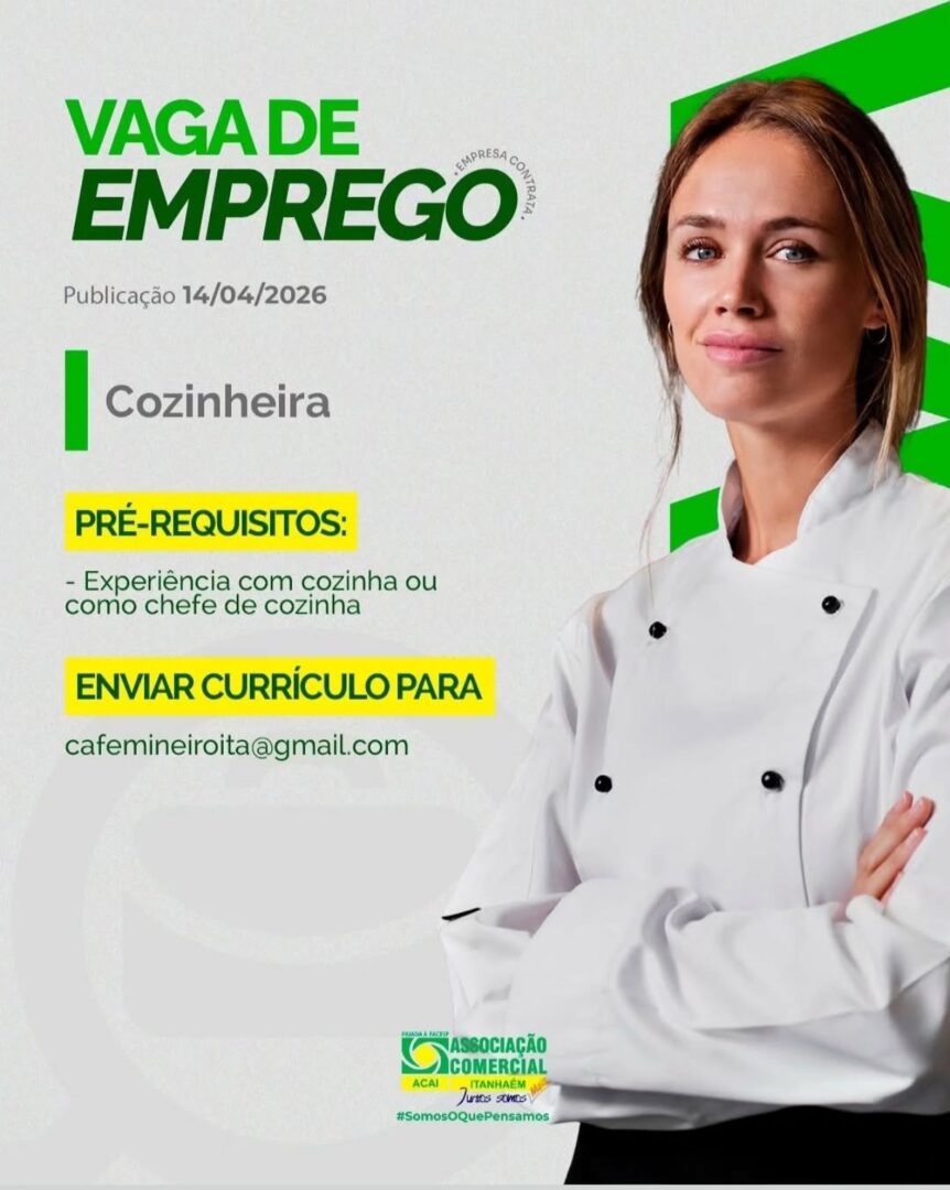 Vagas 14/04/2026 Baixada Santista