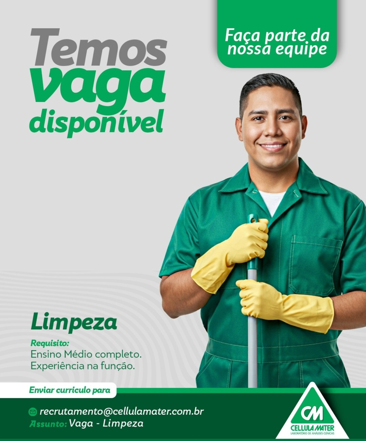 Vagas 15/04/2026 Baixada Santista