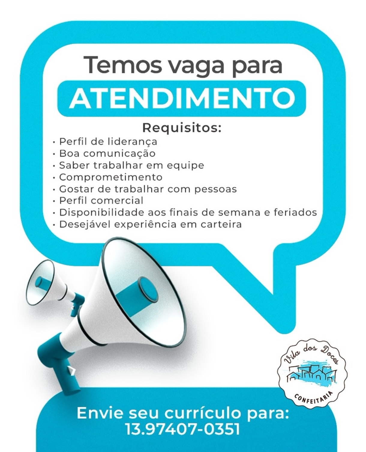 Vagas 15/04/2026 Baixada Santista