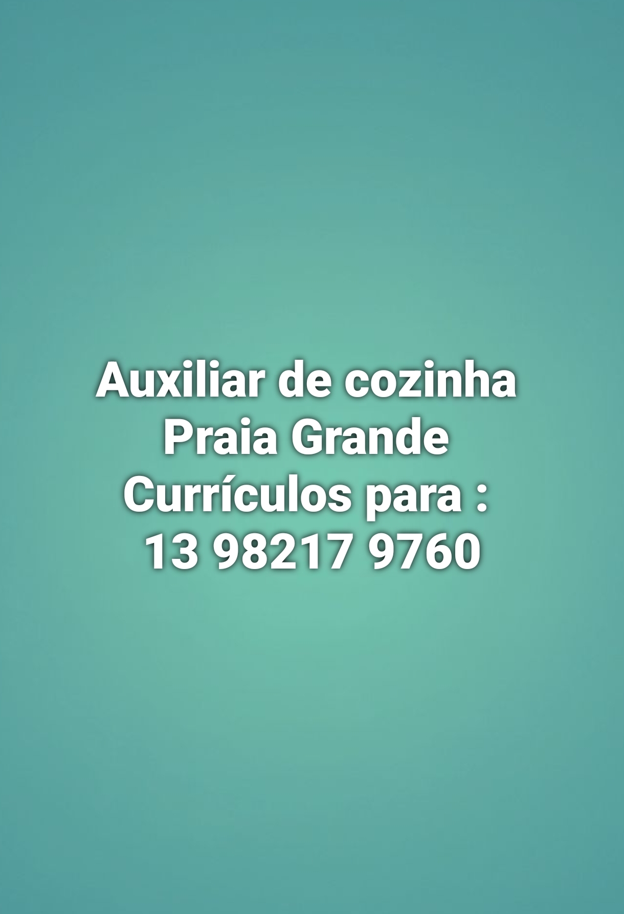 Vagas 15/04/2026 Baixada Santista