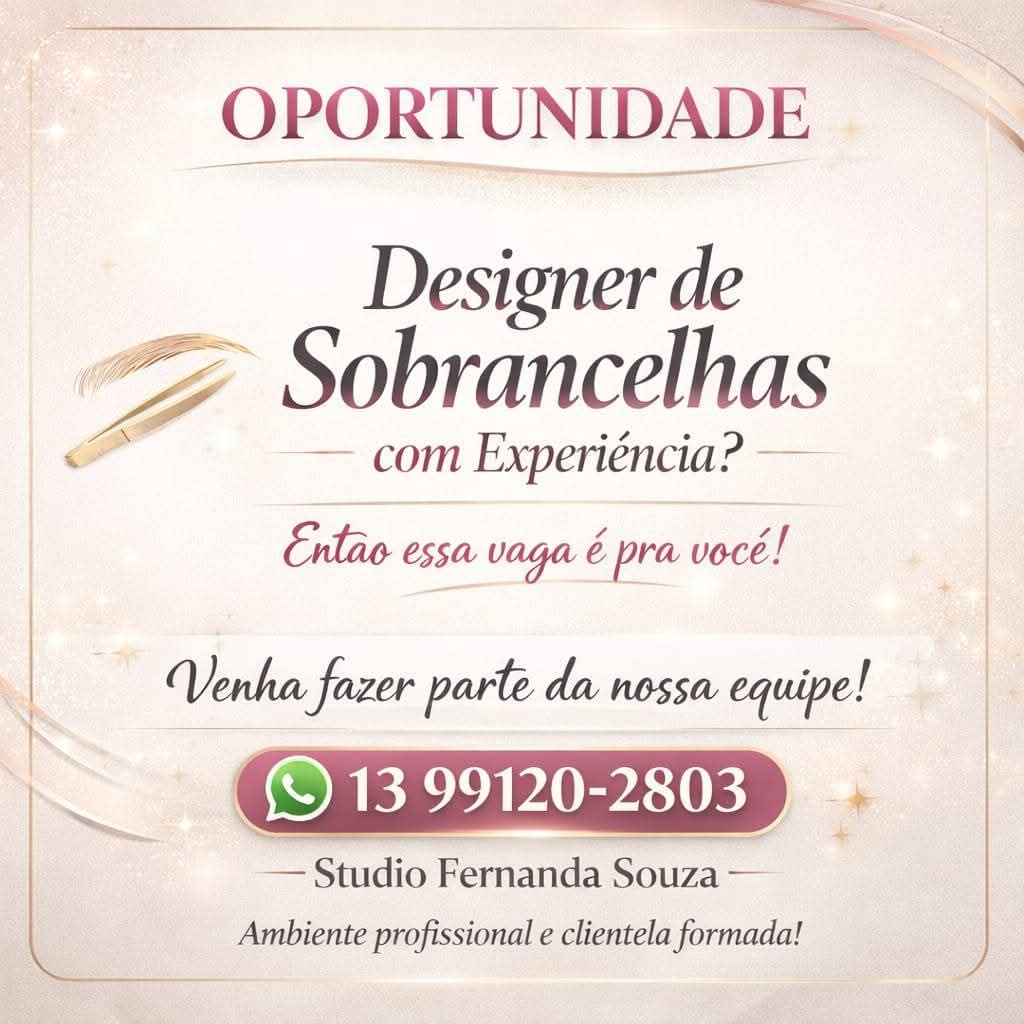 Vagas 15/04/2026 Baixada Santista