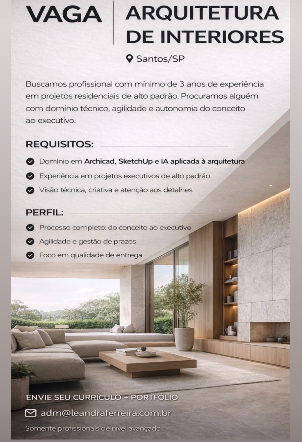 Vagas 15/04/2026 Baixada Santista