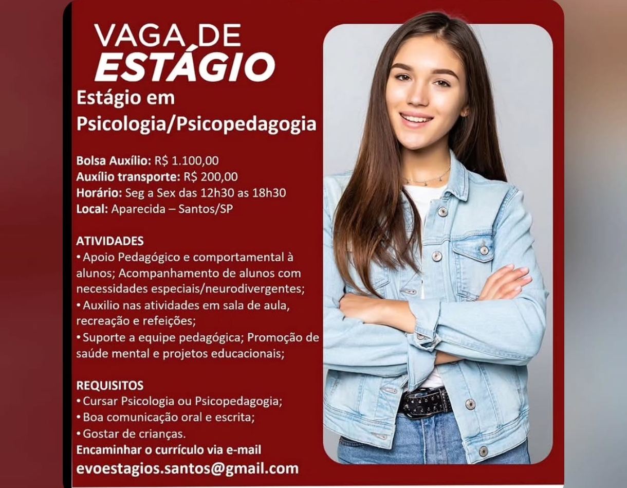 Vagas 15/04/2026 Baixada Santista