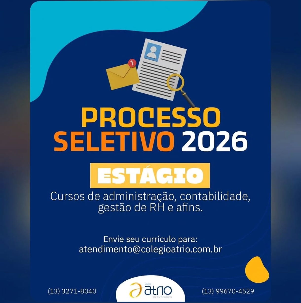 Vagas 15/04/2026 Baixada Santista