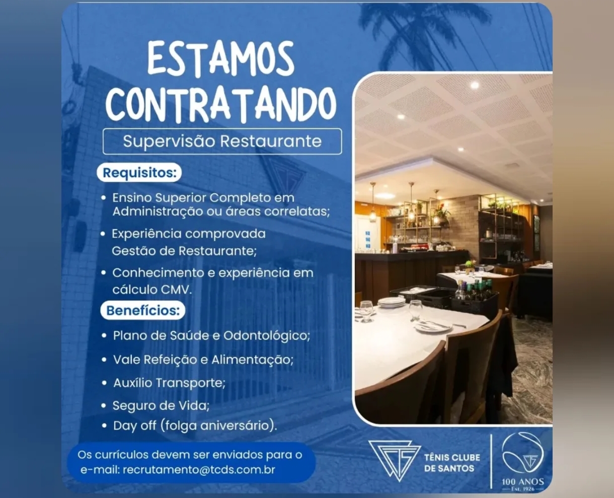 Vagas 16/04/2026 Baixada Santista