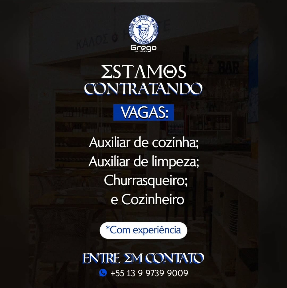 Vagas 16/04/2026 Baixada Santista