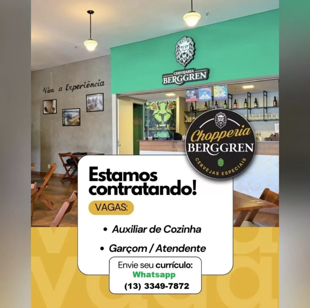 Vagas 17/04/2026 Baixada Santista