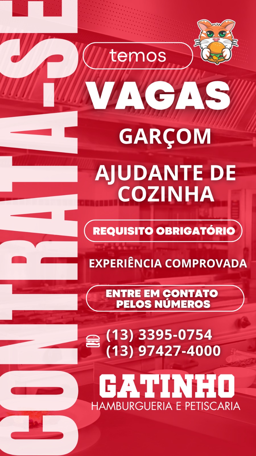 Vagas 17/04/2026 Baixada Santista