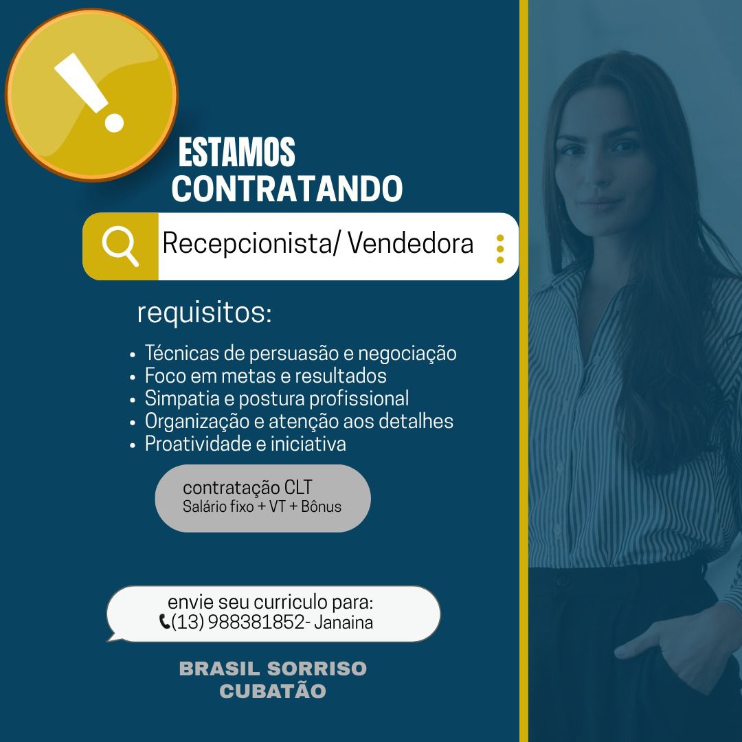 Vagas 17/04/2026 Baixada Santista