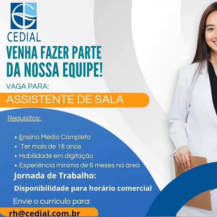 Vagas 17/04/2026 Baixada Santista