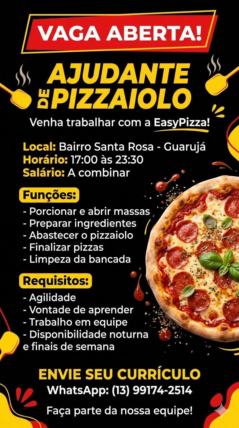 Vagas 19/04/2026 Baixada Santista