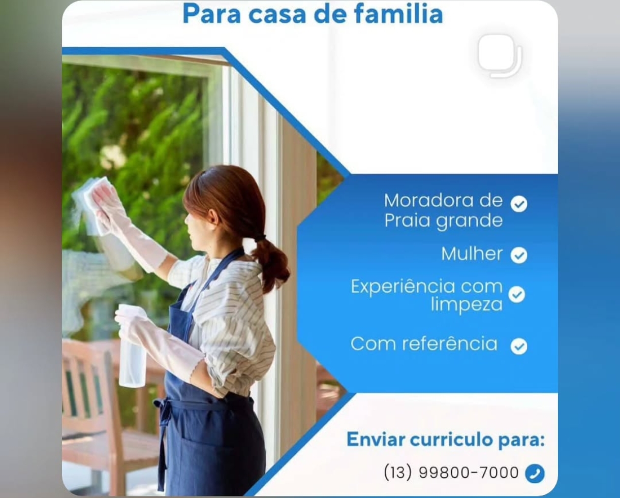 Vagas 19/04/2026 Baixada Santista