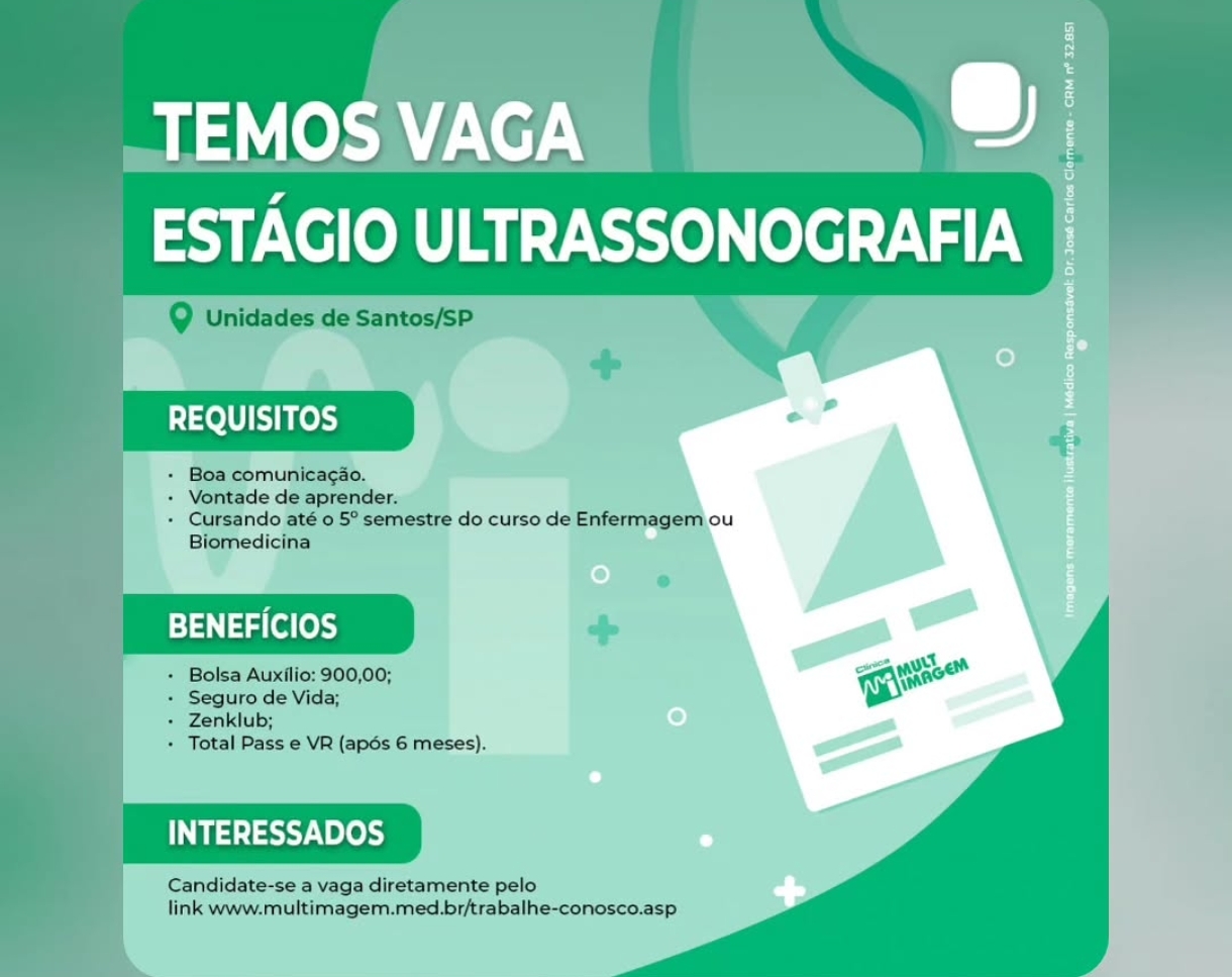 Vagas 19/04/2026 Baixada Santista