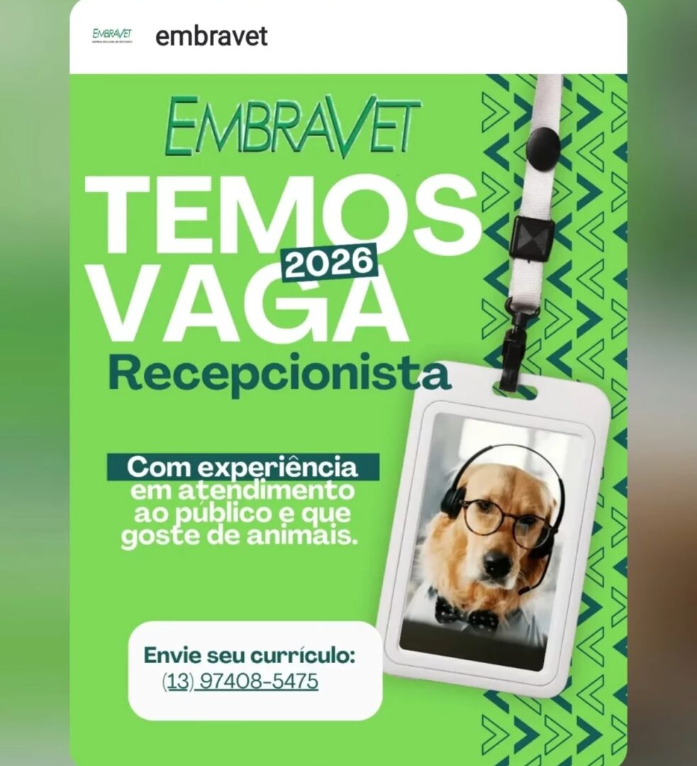 Vagas 21/04/2026 Baixada Santista